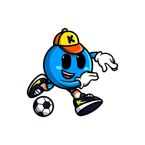 Kikoby plays football