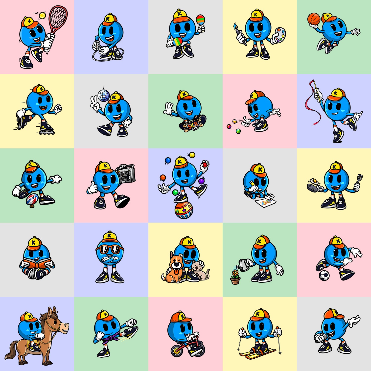 Kikoby designs hobbies