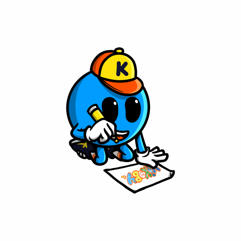 Kikoby loves to draw