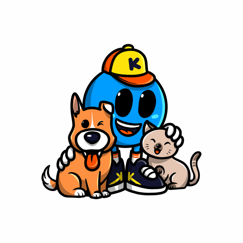 Kikoby loves animals