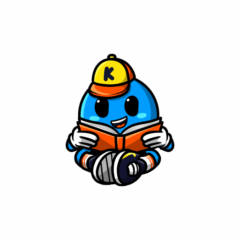 Kikoby loves to read