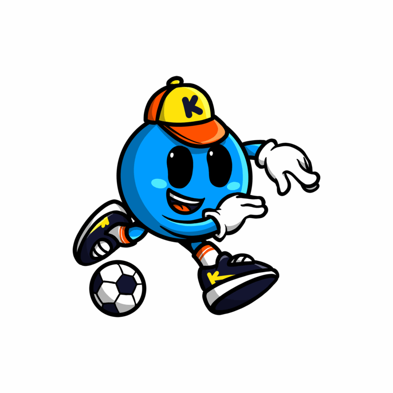Kikoby plays soccer