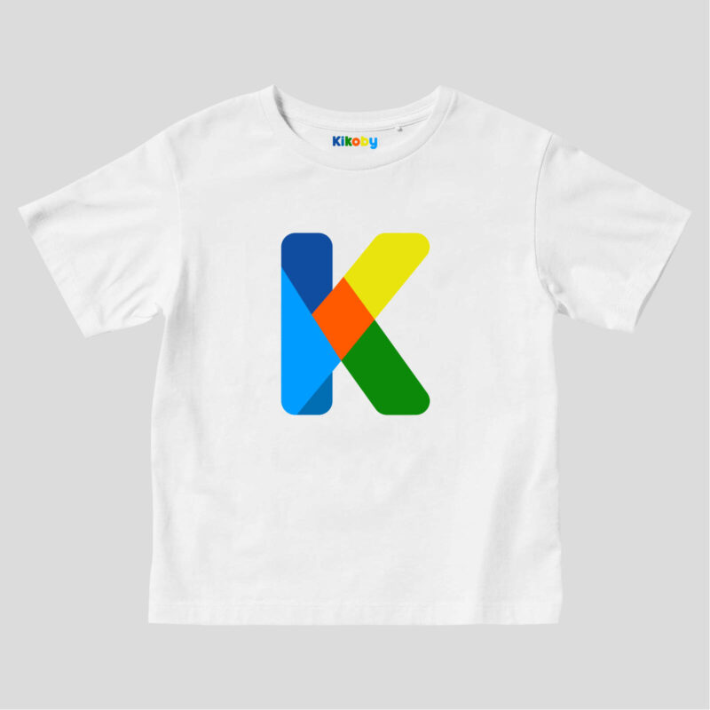 White Kids t-shirt K Kikoby