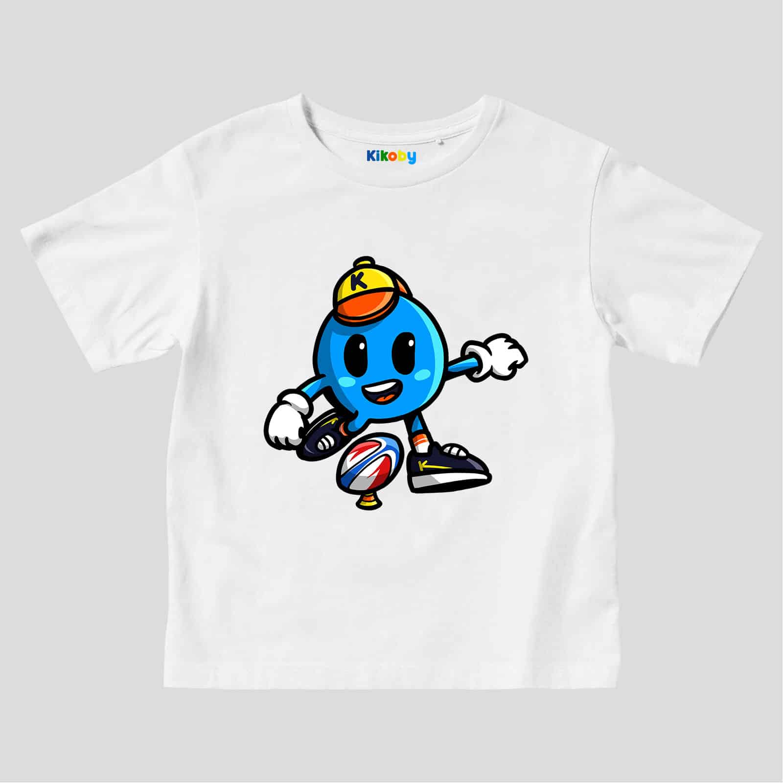 white t-shirt Kikoby Rugby