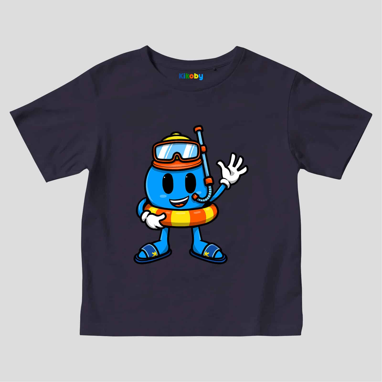 Blue navy t-shirt kikoby At the Sea