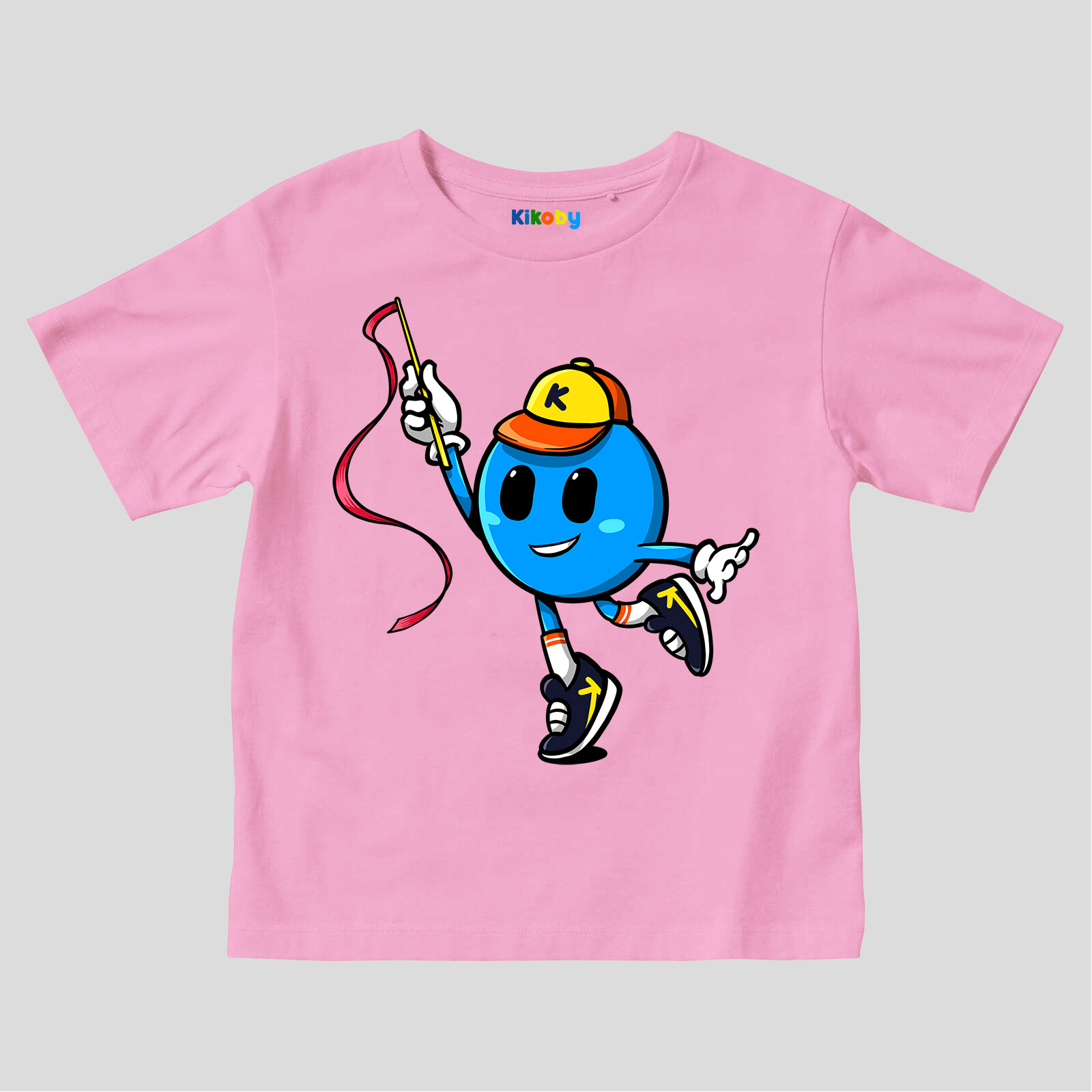 Pink t-shirt Kikoby Gymnastics