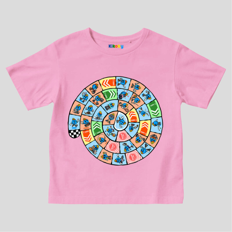 Pink Kids t-shirt Kikogame